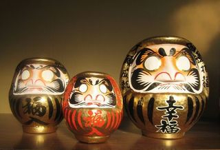 金・幸福だるま